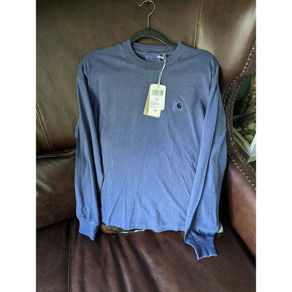 Carhartt WIP Work in Progress Women’s Nelson Long Sleeve T-Shirt - Picture 1 of 3